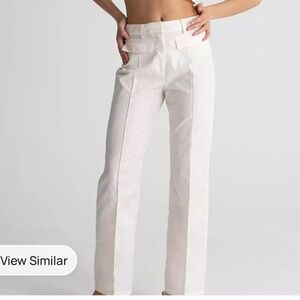 HOSBJERG Cream Glue Pants